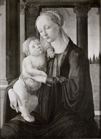 National Gallery of Art, Washington — Madonna and Child. Sandro Botticelli — insieme